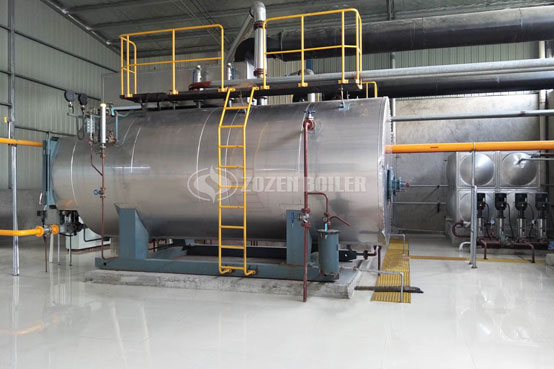 1.4MW WNS系列燃氣熱水鍋爐項目